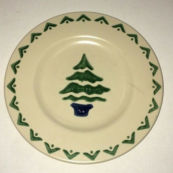 Pfaltzgraff Nordic Green Christmas Tree Salad Plate Replacement Dish 6998880 - Picture 2 of 6